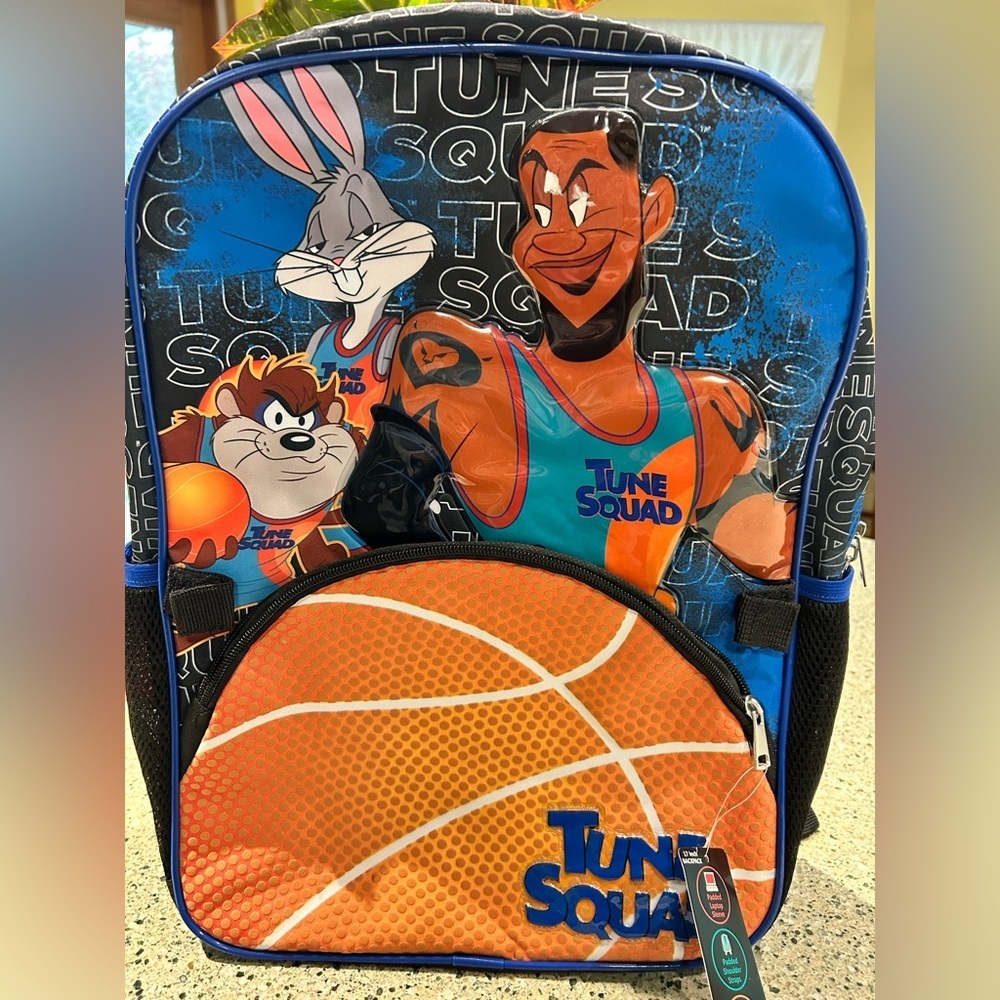 ❤️NWT- Lebron James Space Jam Backpack with Logo Lining - Picture 2 of 6